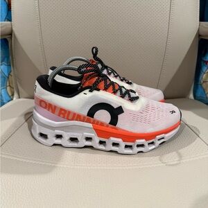 Size 8.5 - On Running CloudMonster 2 Women's Sneakers “Undyed Flame”